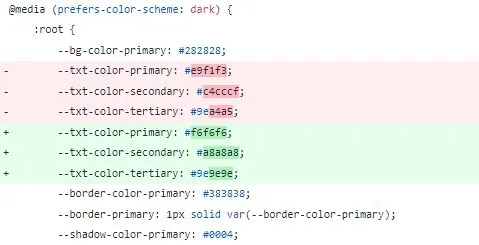 Color change