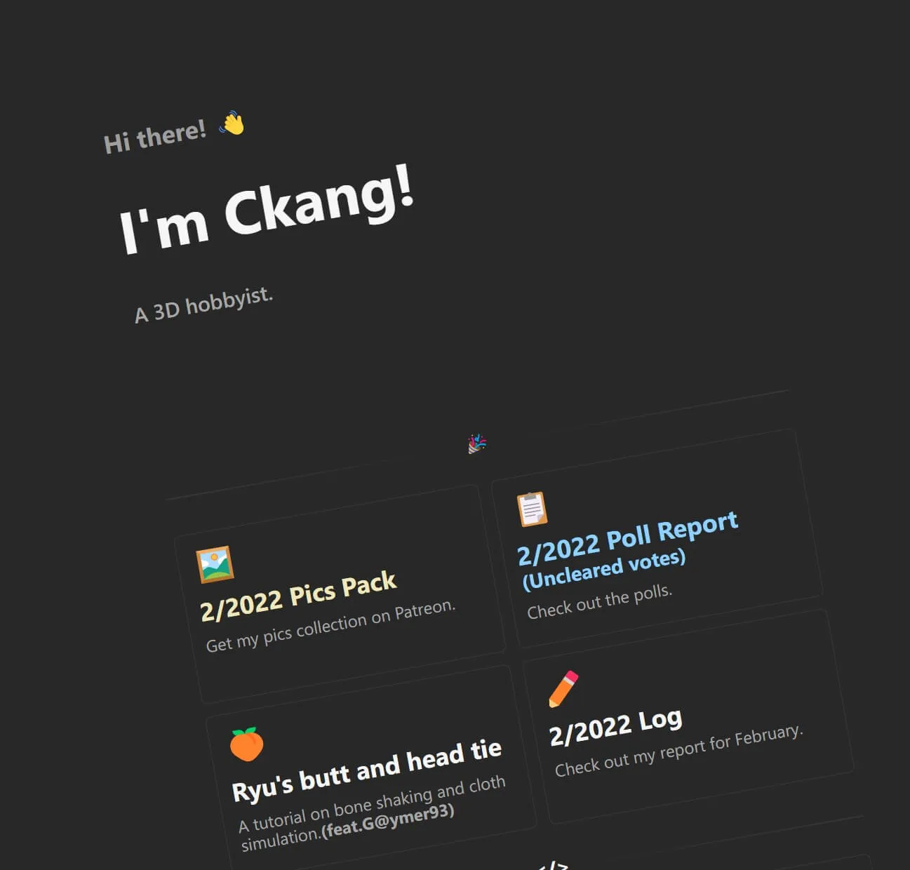 April Fool Homepage