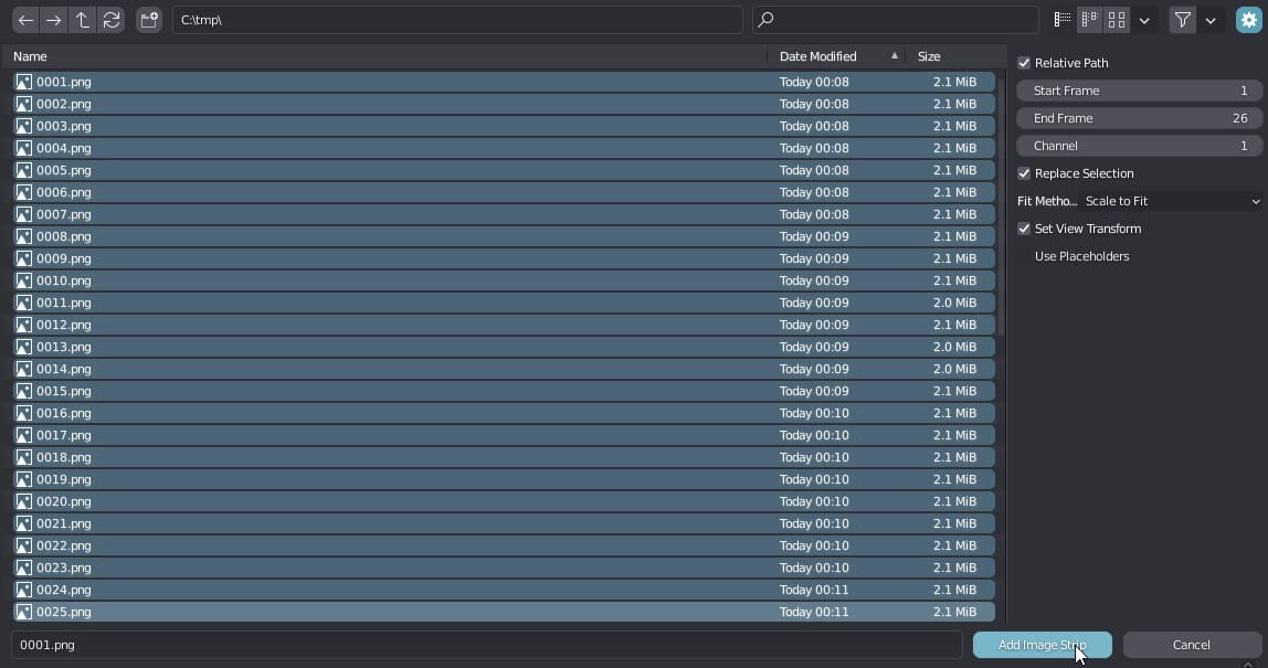 Import Image Sequence-2