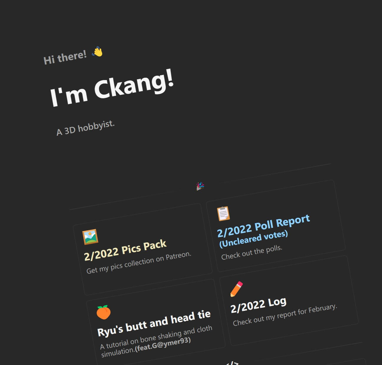 April Fool Homepage